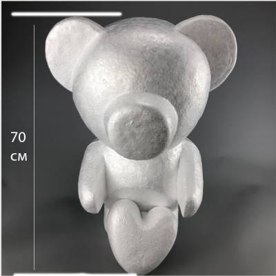Медведь из пенопласта 70 см